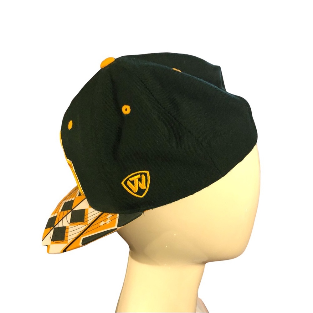 BU Baylor Bears Cap Hat - Top of the World - green white yellow - Picture 2 of 6
